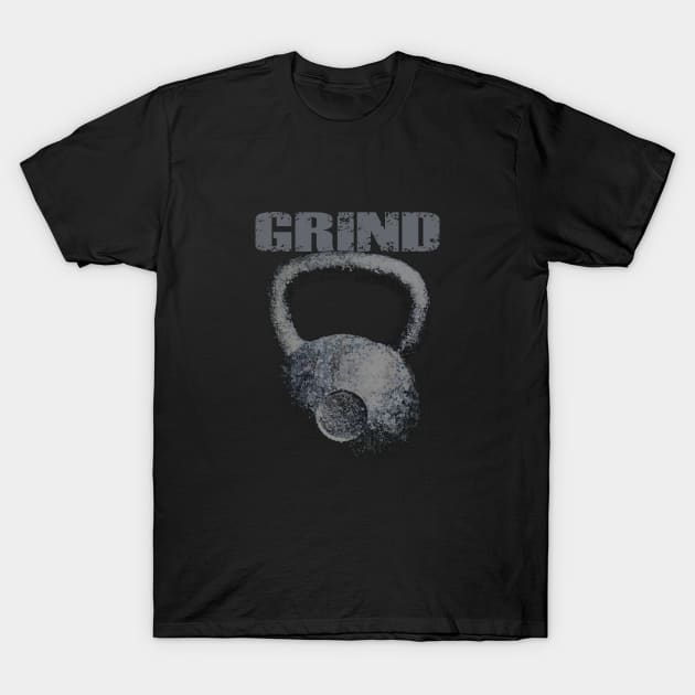 kettlebell grind T-Shirt by HammerPen